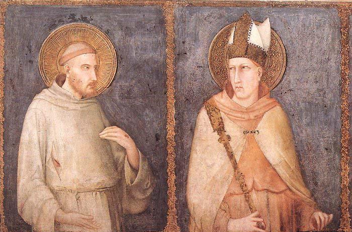 Simone Martini St Francis and St Louis of Toulouse Germany oil painting art
